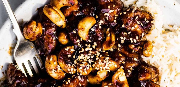 Crispy Chinese Hoi Sin Chicken With Cashew Nuts Recipe