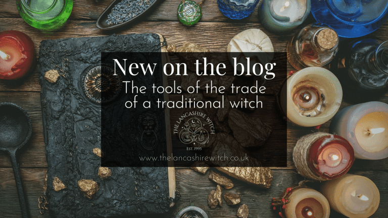 The tools of the trade of a traditional witch
